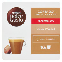 NESCAFÉ DOLCE GUSTO Cortado Espresso Macchiato Deca 16 Capsule Compatibili Nescafé Dolce Gusto 99,2g