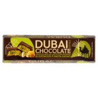 Dubai Style Chocolate Cioccolato Al Latte Con Ripieno Di Pistacchi e Pasta Kataifi 70 g