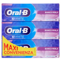 Oral-B 3D White Dentifricio Bianco Perla 3 x 75 Ml