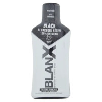 Blanx Black Ai Carboni Attivi 100% Naturali Collutorio Sbiancante 500 Ml