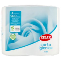Selex Casa Bella Carta Igienica 2 Veli 4 Rotoloni