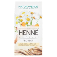 Naturaverde Natural Beauty Henné Capelli Biondo Colorazione 100% Vegetale 100 g