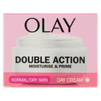 Olay Double Action Moisturise & Prime Normal/Dry Skin Day Cream 50 Ml