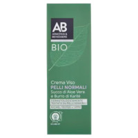 Armonia & Benessere Crema Viso Per Pelli Normali Bio Con Succo Di Aloe Vera e Burro Di Karitè 50 Ml