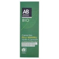Armonia & Benessere Crema Viso Per Pelli Sensibili Bio Con Estratto Di Camomilla e Succo Aloe 50 Ml