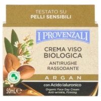 I Provenzali Crema Viso Biologica Antirughe Rassodante Argan 50 ML
