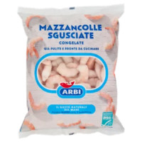 Arbi Mazzancolle Sgusciate Congelate 400 g