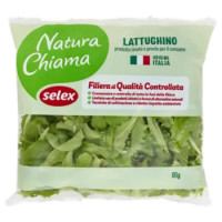 Selex Natura Chiama Lattughino Lavato e Pronto Per Il Consumo 80 g