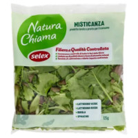 Selex Natura Chiama Misticanza Lavata e Pronta Per Il Consumo 125 g