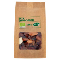 Selex Mix Frutta Secca Sgusciata e Frutta Disidratata Biologica 125 g