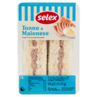 Selex Tramezzini Farciti Tonno e Maionese 2x75 g