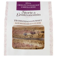 Storie Di Gastronomia Tramezzino Gourmet Farcito Speck, Cr. Di Taleggio DOP e Mirtilli Rossi 2x80 g