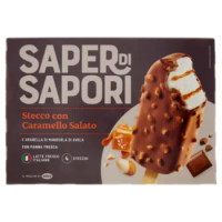 Selex Saper Di Sapori 4 Gelati Stecco Con Caramello Salato 260 g