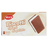 Selex 8 Biscotti Ripieni Di Gelato 400 g