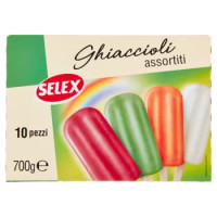 Selex 10 Ghiaccioli Assortiti 700 g