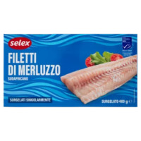 Selex Filetti Di Merluzzo Surgelati 400 g