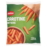 Selex Carotine Intere Surgelate 450 g