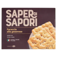 Selex Saper Di Sapori Focaccia Alla Genovese Surgelata 2x130 g