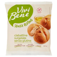 Vivi Bene Senza Glutine 5 Ciabattine Surgelate Senza Glutine 320 g