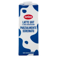 Selex Latte Uht Parzialmente Scremato 1 L
