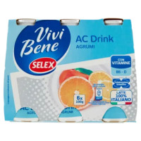 Selex Vivi Bene Ac Drink Agrumi Con Vitamine B6, D 6x100 g