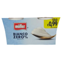 Müller Bianco Zero% Grassi 2 x 125 g