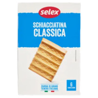 Selex Schiacciatine Classiche 6 Porzioni Da 37,5 g