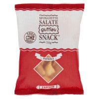 GuttiauSnack Sfogliette Salate Paprika 70 g