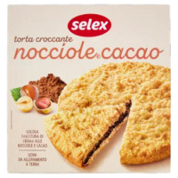 Selex Torta Croccante Con Nocciole e Cacao 500 g