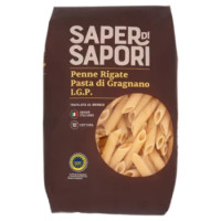 Selex Saper Di Sapori Pasta Di Semola Di Gragnano I.G.P. Penne Rigate 500 g