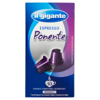 IL GIGANTE Espresso Ponente 10 Capsule 50 g