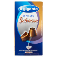 IL GIGANTE Espresso Scirocco 10 Capsule 50 g