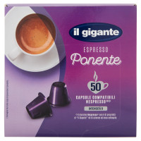 IL GIGANTE Espresso Ponente 50 Capsule 250 g