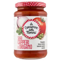 Le Conserve Della Nonna Sugo Capperi e Origano 350 g