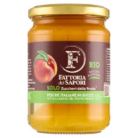 Fattoria Dei Sapori Bio Pesche Italiane In Succo 350 g