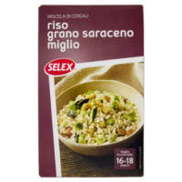 Selex Riso, Grano Saraceno e Miglio 800 g