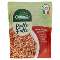Colfiorito Piatto Fatto Riso Rosso, Farro, Orzo, Miglio, Grano Duro 250 g