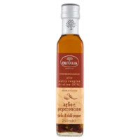 Olitalia Gourmet Condimento a Base Di Olio Extra Vergine Di Oliva (97%) Aglio e Peperoncino 250 Ml