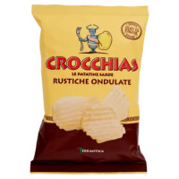 Crocchias Le Patatine Sarde Rustiche Ondulate 90 g