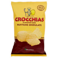Crocchias Le Patatine Sarde Rustiche Ondulate 180 g