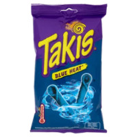Takis Blue Heat Seasoned Chili And Lime Flavour Fried Corn Snack 100 g