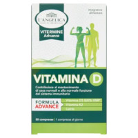 L'Angelica Vitermine Advance Vitamina D 30 Compresse 16,5 g