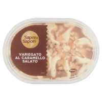 Selex Saper Di Sapori Gelato Variegato Al Caramello Salato 200 g