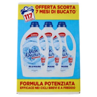 Mon Amour Detersivo Blu Mare 3 x 1,560 L