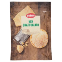 Selex Mix Di Formaggi Grattugiati 100 g