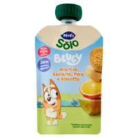 Hero Solo Bluey Arancia, Banana, Pera e Biscotto 100 g