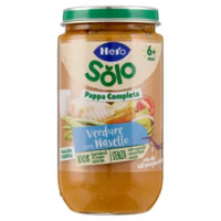 Hero Solo Pappa Completa Verdure Con Nasello 235 g