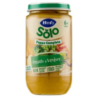 Hero Solo Pappa Completa Passato Di Verdure 235 g