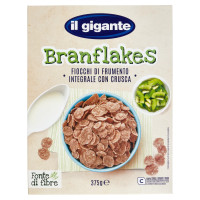 IL GIGANTE Branflakes Fiocchi Di Frumento Integrale Con Crusca 375 g