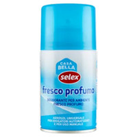 Selex Casa Bella Deodorante Ambiente Per Erogatore Automatizzato Ricarica Fresco Profumo 250 Ml